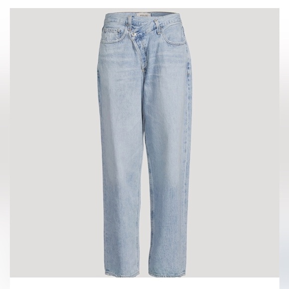 AGOLDE Criss Cross Denim Jeans - Picture 15 of 15